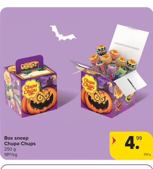 Promotie: Box snoep