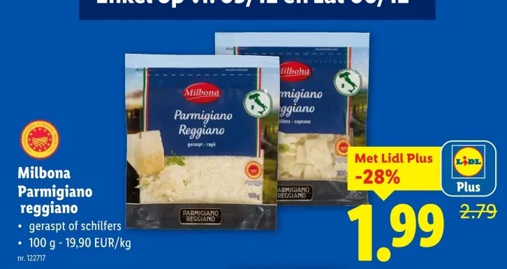 Promotie: Parmigiano Reggiano