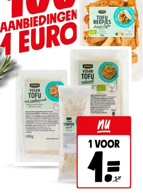 Promotie: Vegan Tofu naturel