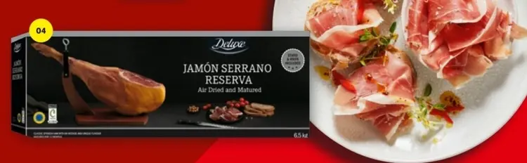 Offre: Jamón serrano reserva
