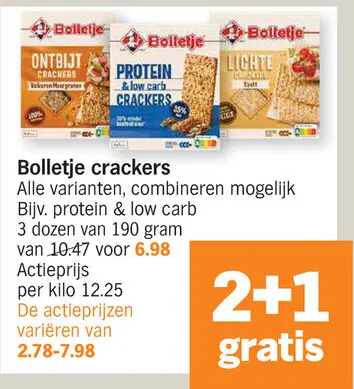 Promotie: Bolletje crackers
