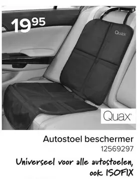 Promotie: Autostoel beschermer