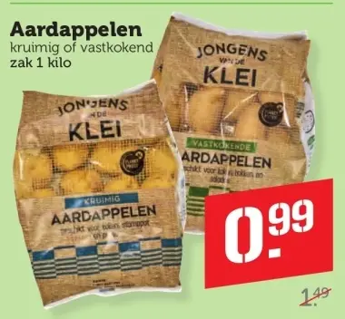 Aanbieding: Aardappelen