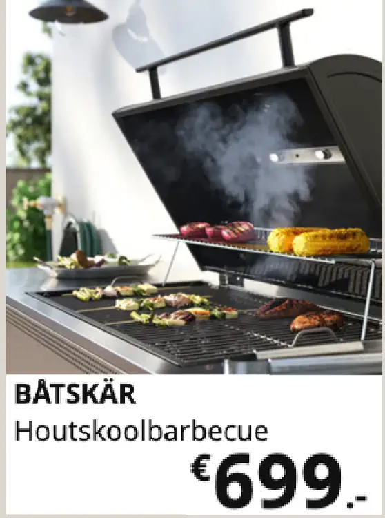 Promotie: Båtskär houtskool barbecue