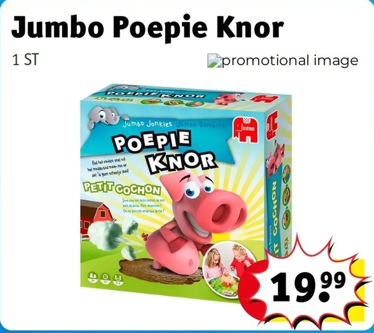 Offre: Jumbo Poepie Knor