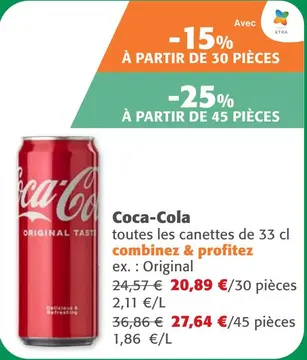 Offre: Coca-Cola