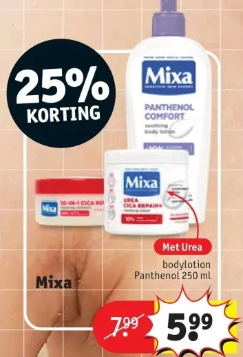 Promotie: bodylotion Panthenol