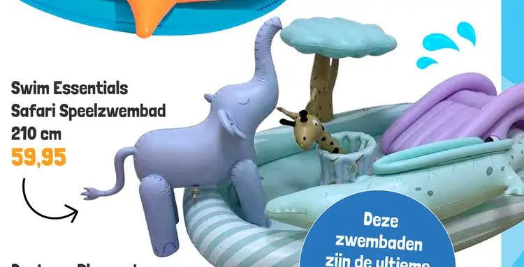 Aanbieding: Safari Speelzwembad