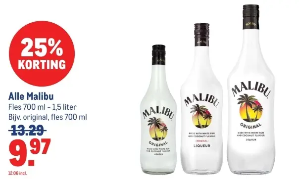 Aanbieding: Malibu