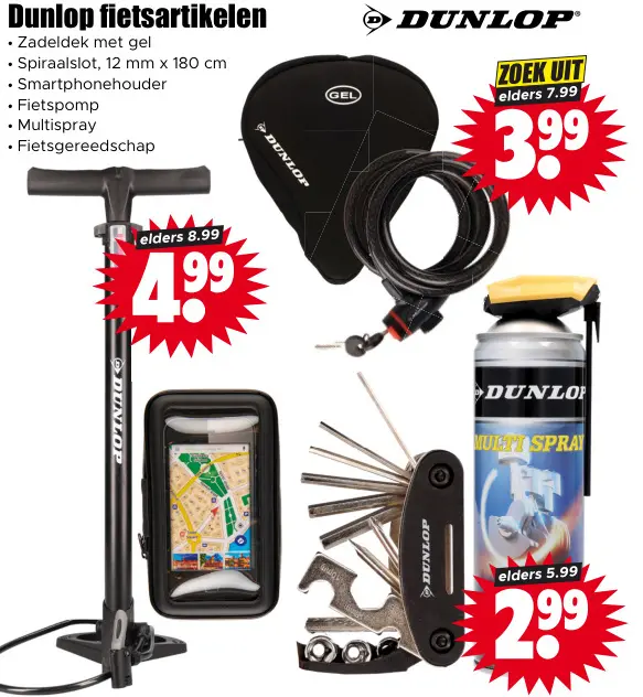 Aanbieding: Fietsartikelen