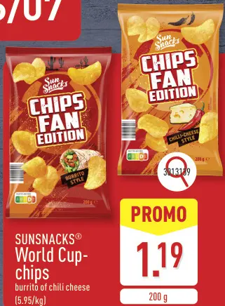 Promotie: World Cup-chips