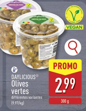 Offre: Olives vertes