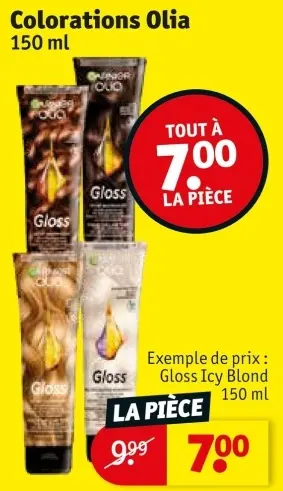 Offre: Colorations Olia
