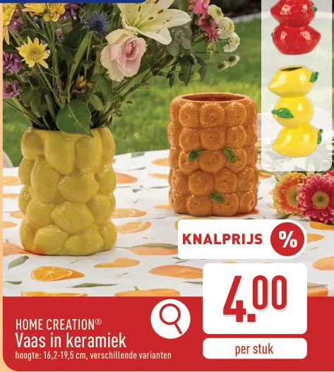 Promotie: Vaas in keramiek