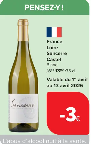 Offre: Sancerre Castel Blanc