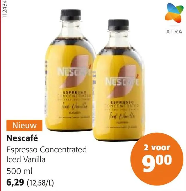 Promotie: Espresso Concentrated Iced Vanilla