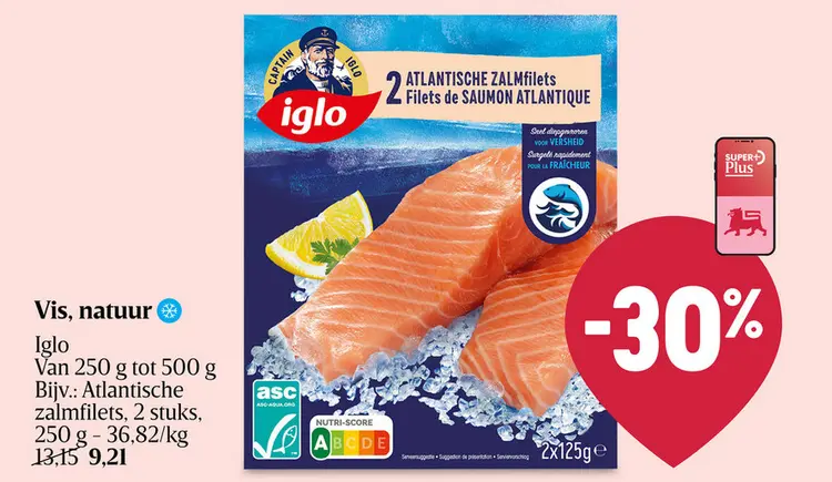 Promotie: Atlantische zalmfilets
