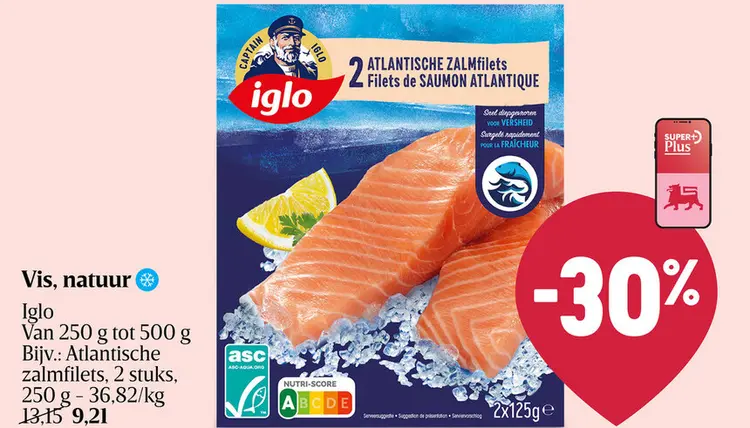 Promotie: Atlantische Zalm | 2 filets