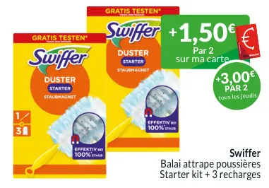 Offre: Balai attrape poussières Starter kit