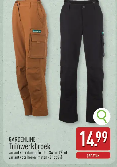 Promotie: Tuinwerkbroek