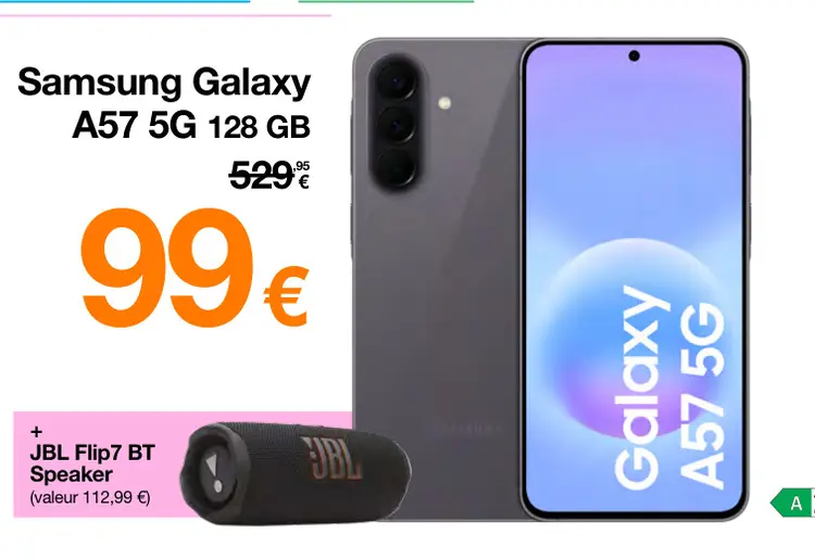 Offre: Samsung Galaxy A57 5G 128 GB