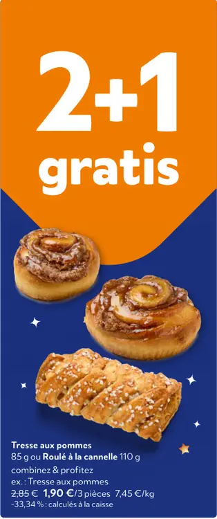 Offre: Tresse aux pommes