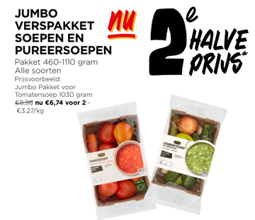 Aanbieding: JUMBO VERSPAKKET SOEPEN EN PUREERSOEPEN