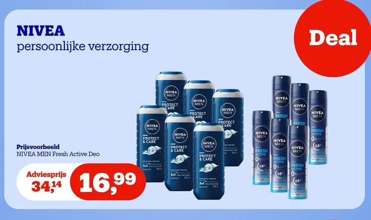 Aanbieding: NIVEA persoonlijke verzorging