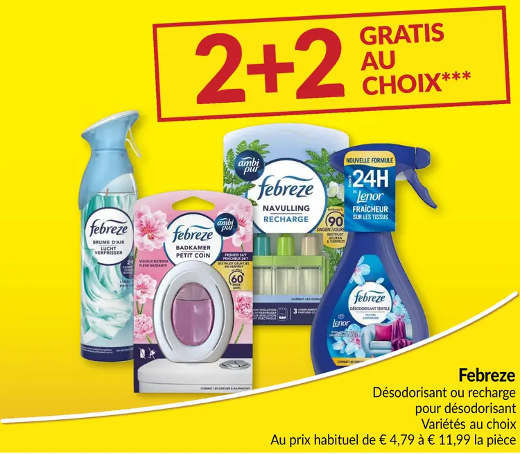 Offre: Désodorisant ou recharge pour désodorisant