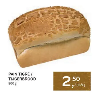 Offre: Pain tigré / tijgerbrood