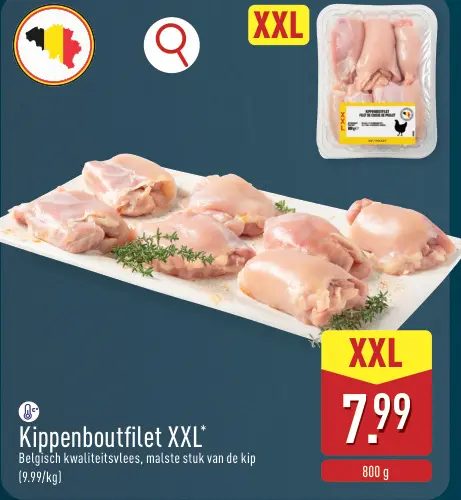 Promotie: Kippenboutfilet XXL