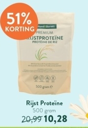 Aanbieding: Holland & Barrett Premium Rijstproteïne Poeder - 500g