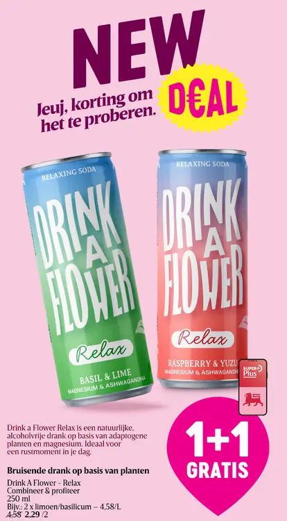 Promotie: Bruisende drank op basis van planten