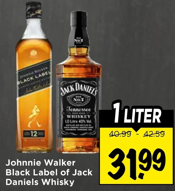 Aanbieding: Black Label of Whiskey