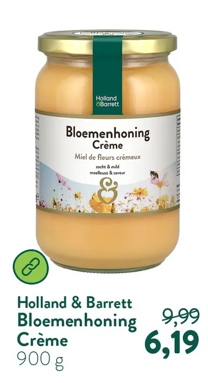 Aanbieding: Bloemenhoning Crème