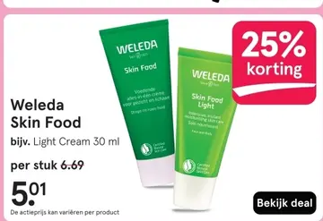 Aanbieding: Weleda Skin Food