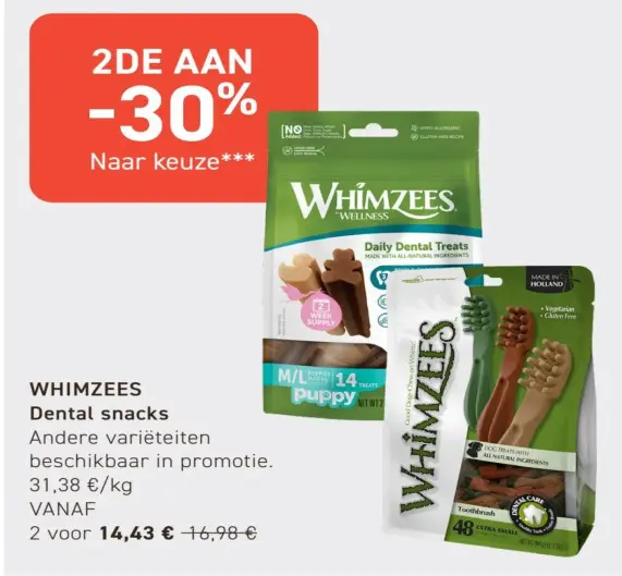 Promotie: Dental snacks