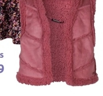 Aanbieding: Faux suede vest