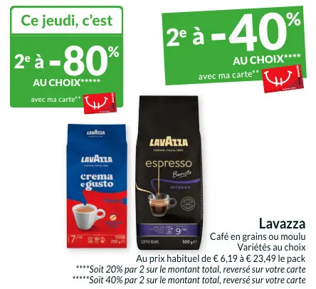 Offre: Lavazza