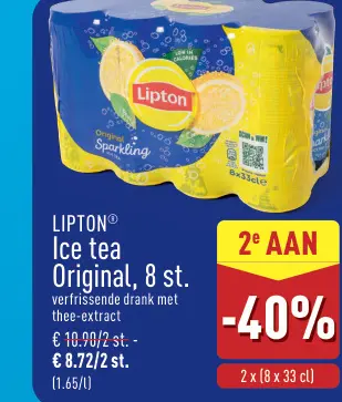 Promotie: Ice tea Original
