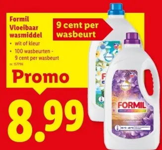 Promotie: Vloeibaar wasmiddel