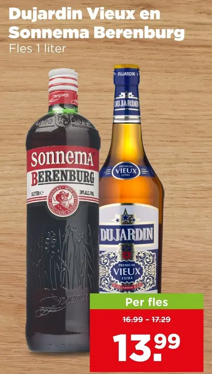 Aanbieding: Dujardin Vieux en Sonnema Berenburg
