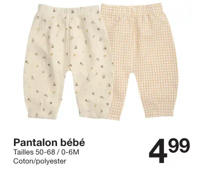 Offre: Pantalon bébé