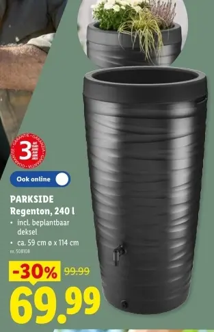 Promotie: Regenton
