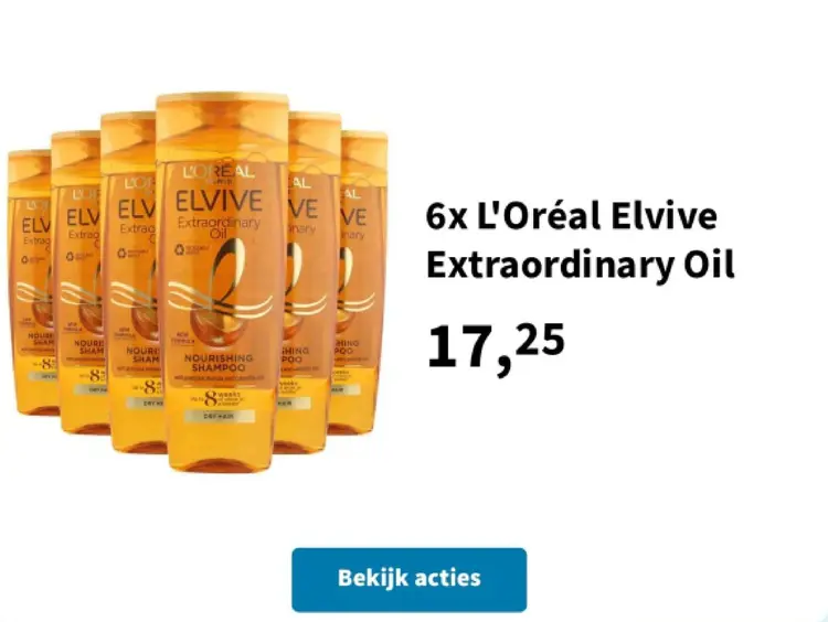 Aanbieding: Elvive Extraordinary Oil