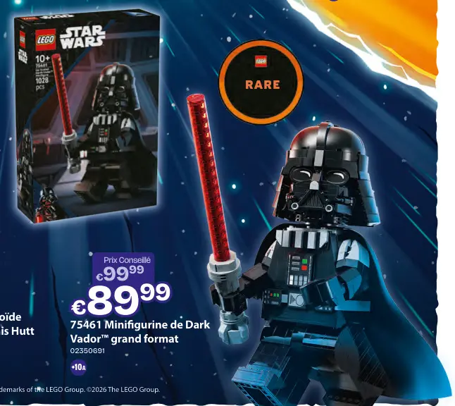 Offre: Minifigurine de Dark Vador™ grand format