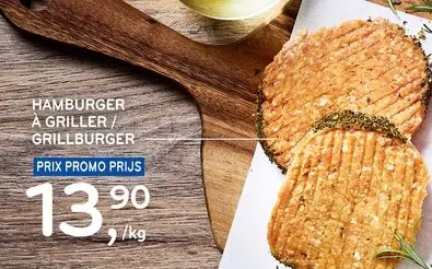Offre: Hamburger a griller / grillburger