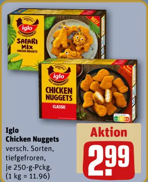 Aanbieding: Chicken Nuggets