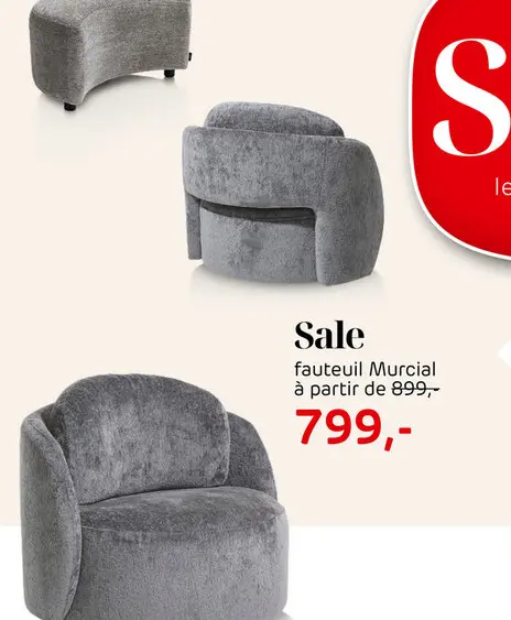 Offre: Murcial, fauteuil - diametre 80 cm