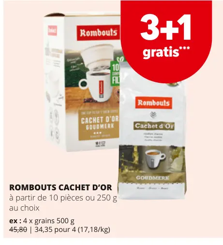Offre: Cachet d'or